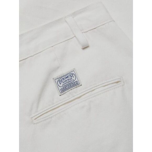 Denimist Women's White Wide Leg Relaxed Blair Double Pleated Pant Size 32 NWOT - Picture 4 of 14